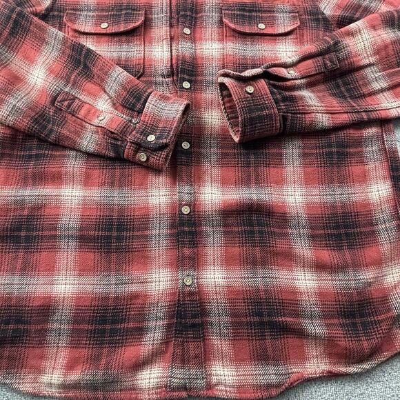 5.11 tactical Shirt Adult Large Plaid Button Up Long Sleeve Shacket Overshirt - Picture 6 of 14